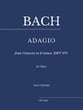 ADAGIO from Concerto in D minor, BWV 974 for Piano P.O.D. cover